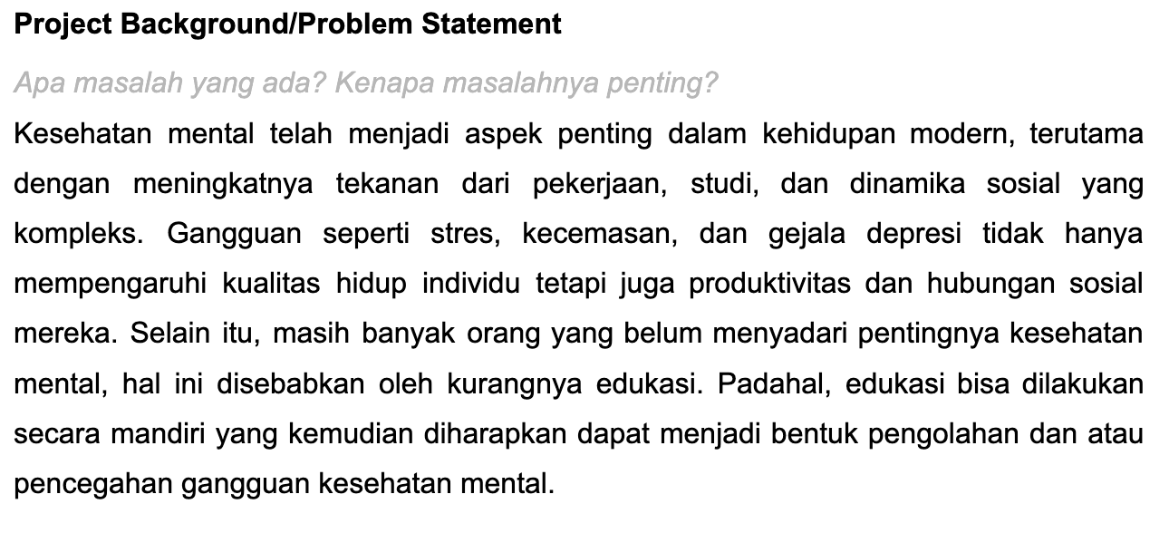 Problem Statement